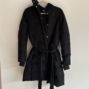 J. Crew Black Puffer Jacket Small